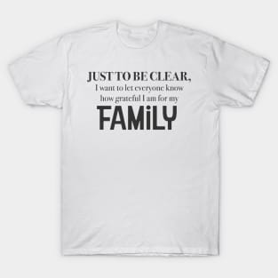 Grateful Family T-Shirt